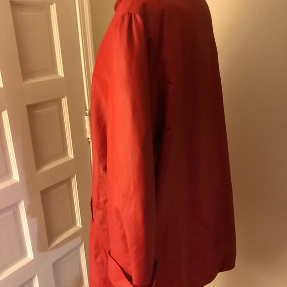 🔥Red leather coat🔥 - Picture 6 of 8